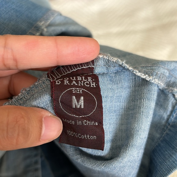 Double D Ranch Denim Vest Dress - Picture 8 of 9